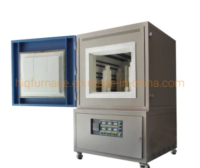 Forno a muffola elettrico ad alta temperatura da laboratorio 1400c con finestra di visualizzazione, Forno per trattamento termico da laboratorio/Forno di sinterizzazione/Forno di ricottura/Forno da laboratorio