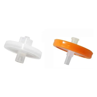 Filtro per siringa sterile PES nylon idrofilo PTFE PP filtrazione in fibra di vetro 0,22um 0,45um membrana filtro per siringa nylon filtro per siringa sterile PTFE