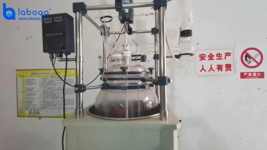 Produttore di reattori in vetro monostrato per vuoto chimico da laboratorio 1L-200L in Cina